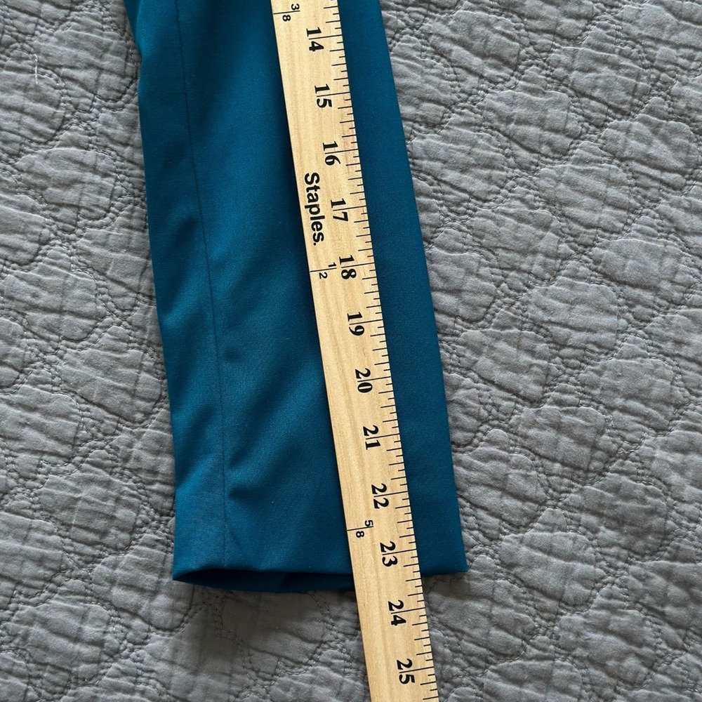 Zara Teal Single-Button Blazer - Picture 15 of 15